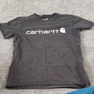 Carhartt Charcoal Tee with Logo